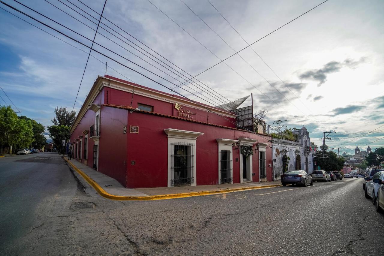卡萨代拉斯弗洛雷斯酒店 Oaxaca 外观 照片